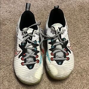 Nike White and Black Athletic Shoes